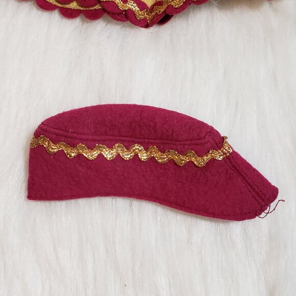 Madame Alexander Babs Ice Skater Doll Dress Bloomers, Hat - Picture 7 of 12